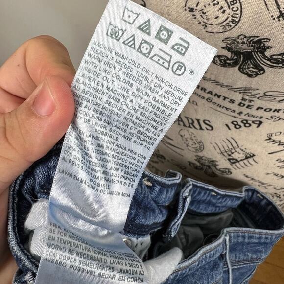 Levi’s 515 Boot cut low mid rise blue jeans - Picture 7 of 9